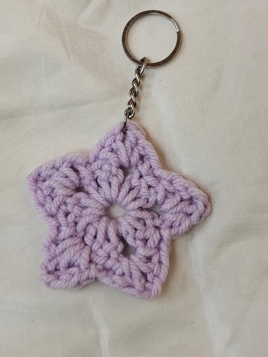 Big Star Keychain CrochetByte